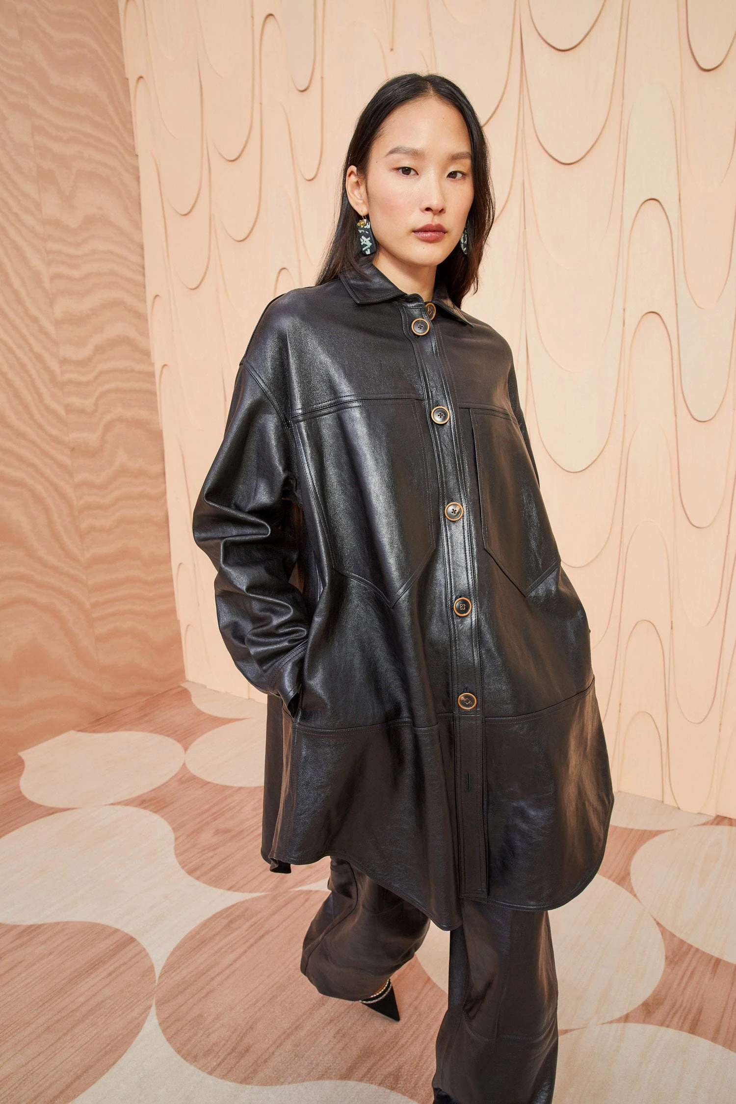 ULLA JOHNSON Apollo Jacket - Noir 3 ULLA JOHNSON Apollo Jacket - Noir