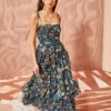 ULLA JOHNSON Aveline Gown - Moonlight Floral -Chic Clothing Store ULLA JOHNSON Aveline Gown MOONLIGHT FLORAL 01 MAIN 8b7dc994 791a 4e6c 9ea6 c43a33a7152b