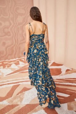 ULLA JOHNSON Aveline Gown - Moonlight Floral -Chic Clothing Store ULLA JOHNSON Aveline Gown MOONLIGHT FLORAL 04 bbce34b8 169d 4fc3 bb8e b6ff1510859a