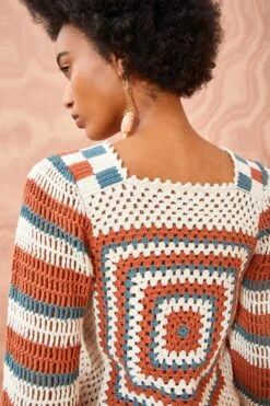 ULLA JOHNSON Beso Pullover - Canyon -Chic Clothing Store ULLA JOHNSON Beso Pullover CANYON 03