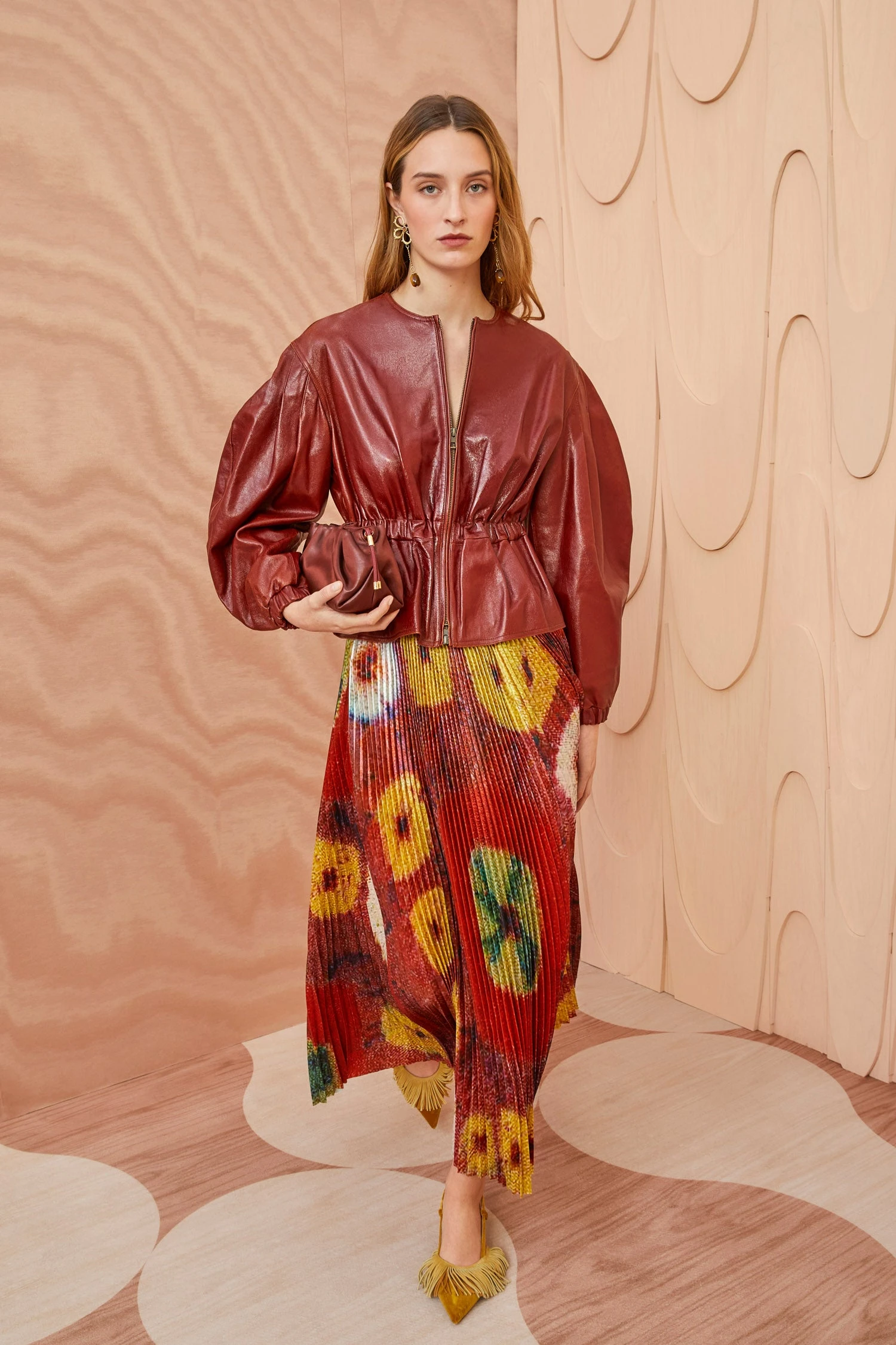 ULLA JOHNSON Briar Jacket - Mahogany 3 ULLA JOHNSON Briar Jacket - Mahogany