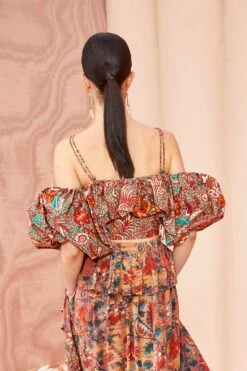 ULLA JOHNSON Carla Top - Primrose 9 ULLA JOHNSON Carla Top - Primrose -Chic Clothing Store ULLA JOHNSON Carla Top PRIMROSE 03