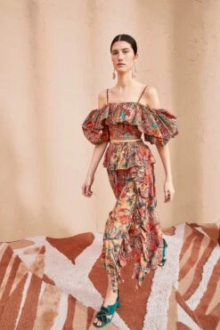 ULLA JOHNSON Carla Top - Primrose 11 ULLA JOHNSON Carla Top - Primrose -Chic Clothing Store ULLA JOHNSON Carla Top PRIMROSE 05