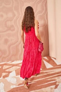 ULLA JOHNSON Circe Gown - Orchid 11 ULLA JOHNSON Circe Gown - Orchid -Chic Clothing Store ULLA JOHNSON Circe Gown ORCHID 04