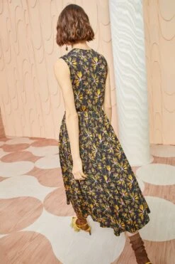 ULLA JOHNSON Clea Dress - Maple -Chic Clothing Store ULLA JOHNSON Clea Dress MAPLE 04