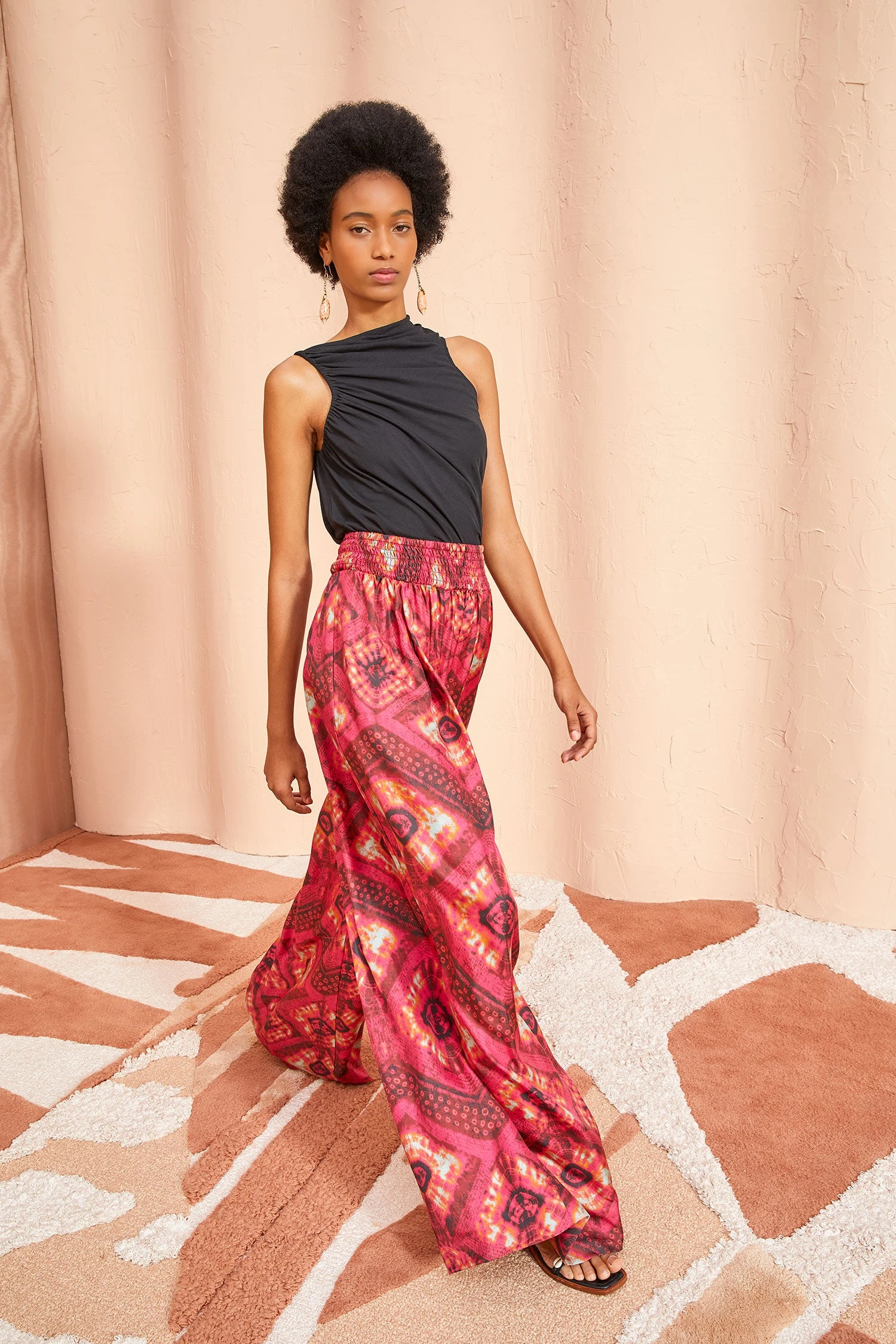 ULLA JOHNSON Clemence Pants - Wild Rose 3 ULLA JOHNSON Clemence Pants - Wild Rose