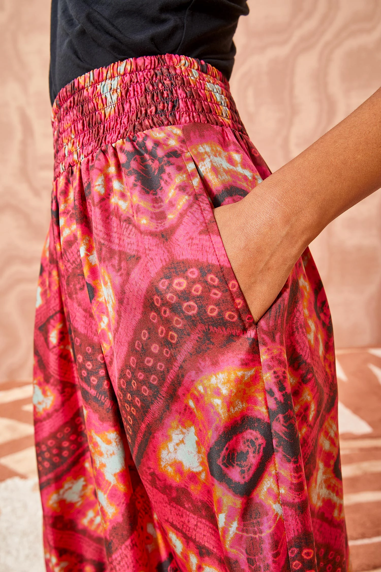 ULLA JOHNSON Clemence Pants - Wild Rose 6 ULLA JOHNSON Clemence Pants - Wild Rose - Image 4