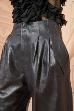 ULLA JOHNSON Cyrus Pant - Noir 10 ULLA JOHNSON Cyrus Pant - Noir -Chic Clothing Store ULLA JOHNSON Cyrus Pant NOIR 02 ALT