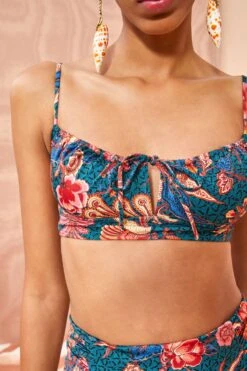 ULLA JOHNSON Deia Bikini Top - Delphinium -Chic Clothing Store ULLA JOHNSON Deia Bikini TOP DELPHINIUM 02 ALT