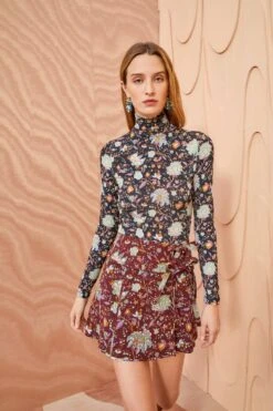 ULLA JOHNSON Dimi Skirt - Heliotrope 11 ULLA JOHNSON Dimi Skirt - Heliotrope -Chic Clothing Store ULLA JOHNSON Dimi Skirt HELIOTROPE 0056