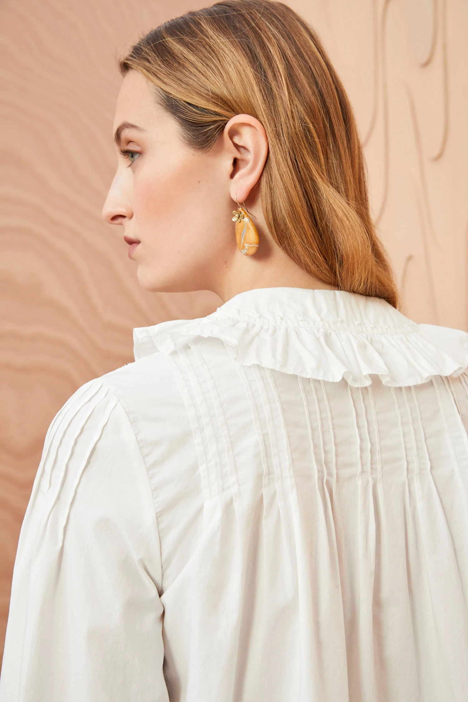 ULLA JOHNSON Dolores Blouse - Pristine 6 ULLA JOHNSON Dolores Blouse - Pristine - Image 4