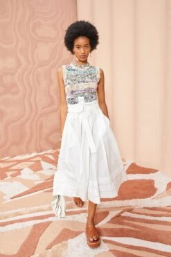 ULLA JOHNSON Dylan Skirt - Pristine 9 ULLA JOHNSON Dylan Skirt - Pristine -Chic Clothing Store ULLA JOHNSON Dylan Skirt PRISTINE 03