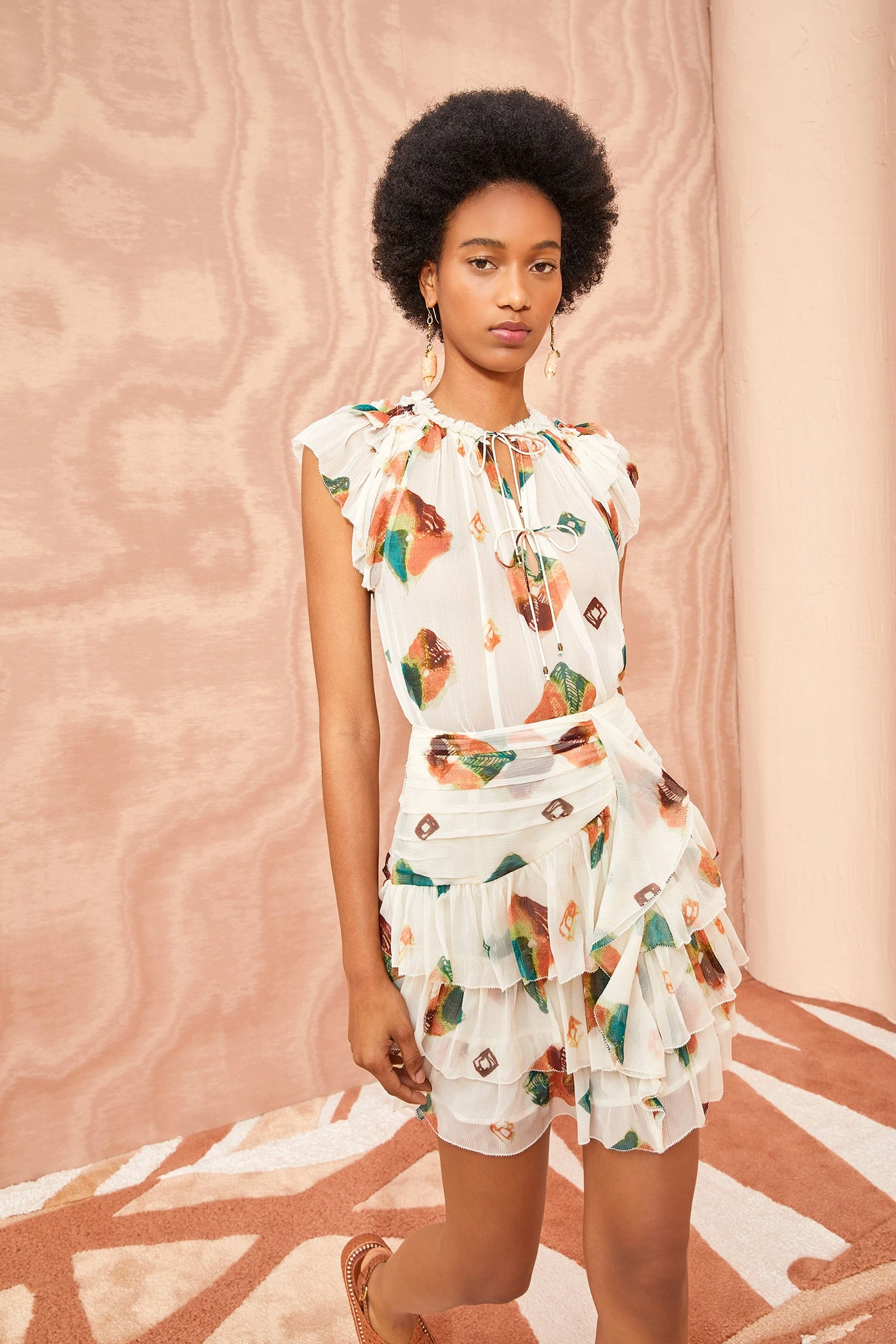 ULLA JOHNSON Ella Skirt - Aurora 3 ULLA JOHNSON Ella Skirt - Aurora