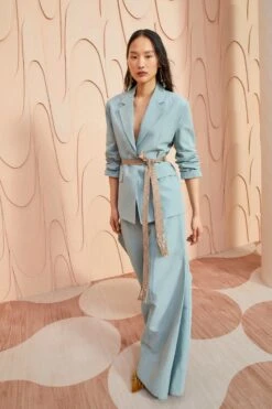 ULLA JOHNSON Ellery Jacket - Agave -Chic Clothing Store ULLA JOHNSON Ellery Jacket AGAVE 01 MAIN