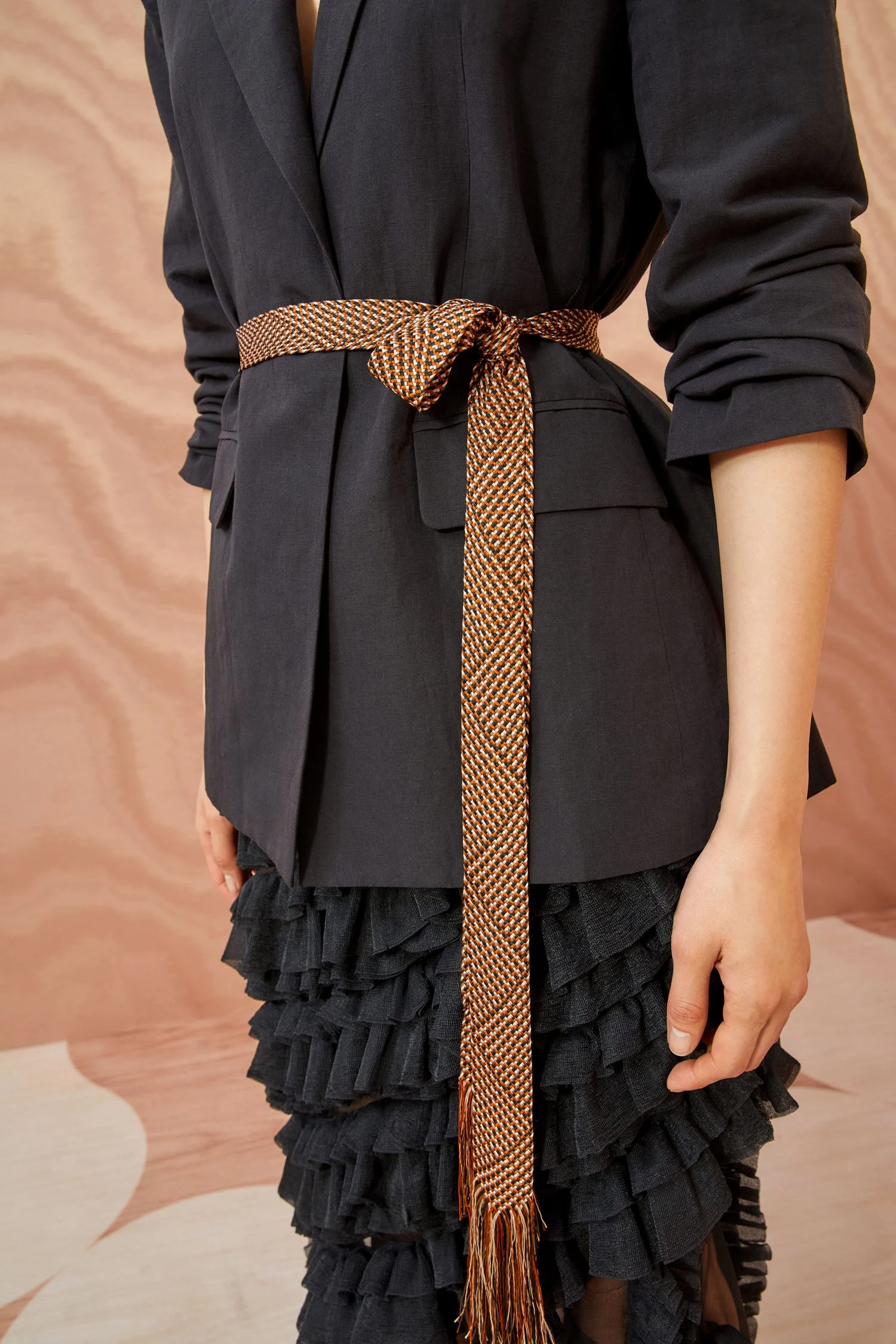 ULLA JOHNSON Ellery Jacket - Noir 5 ULLA JOHNSON Ellery Jacket - Noir - Image 3