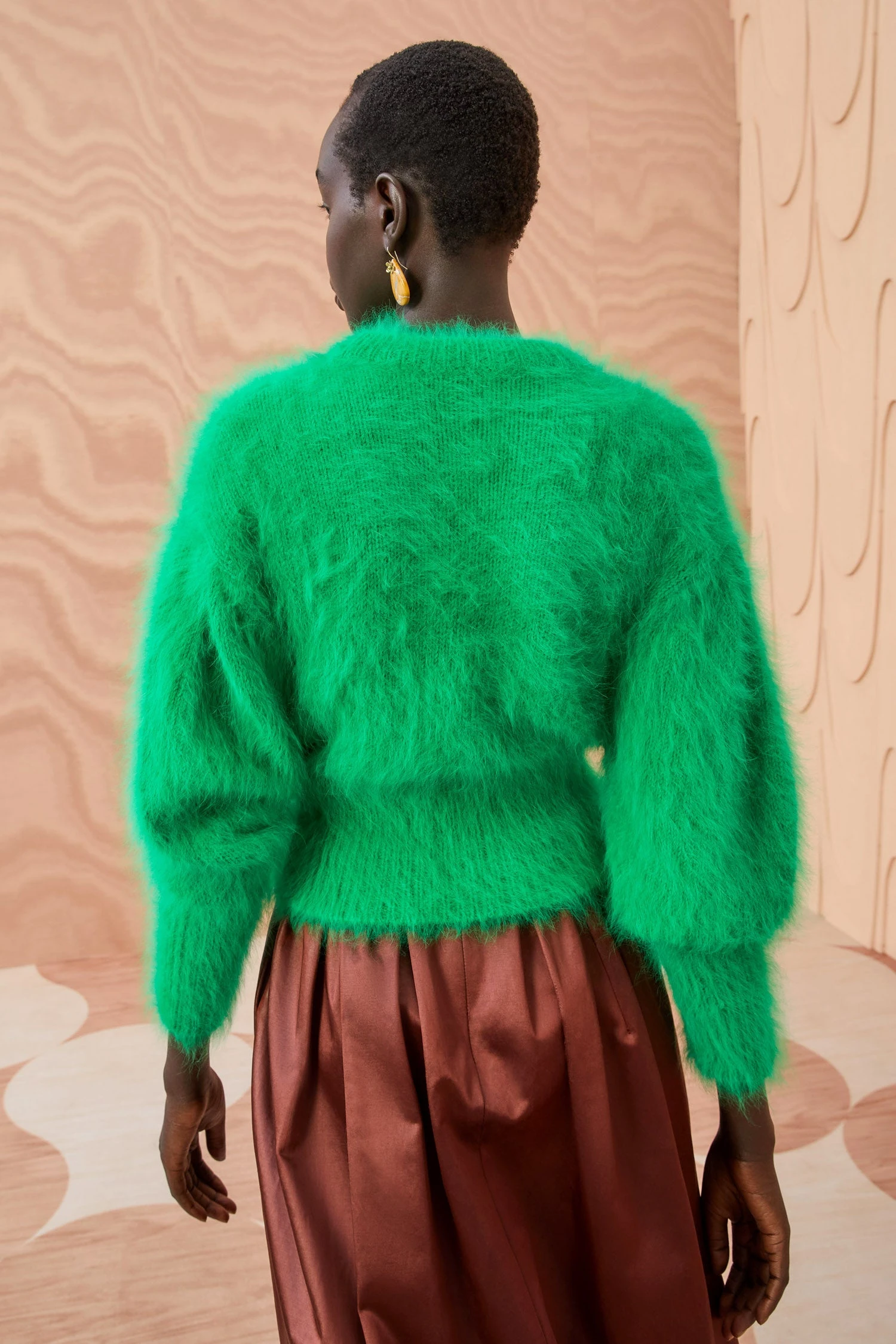 ULLA JOHNSON Emira Pullover - Emerald 6 ULLA JOHNSON Emira Pullover - Emerald - Image 4