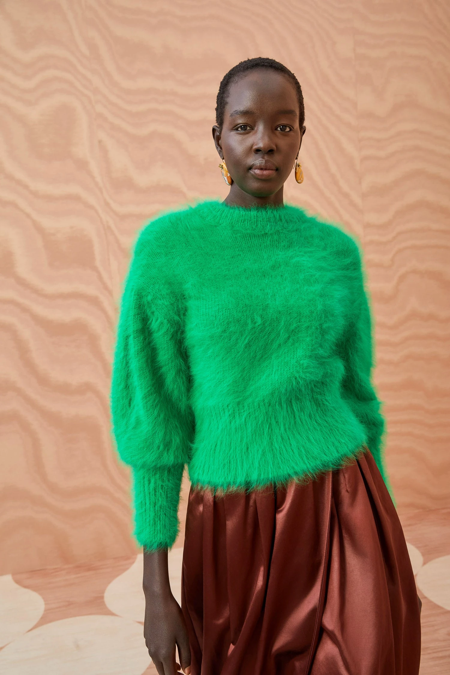 ULLA JOHNSON Emira Pullover - Emerald 7 ULLA JOHNSON Emira Pullover - Emerald - Image 5