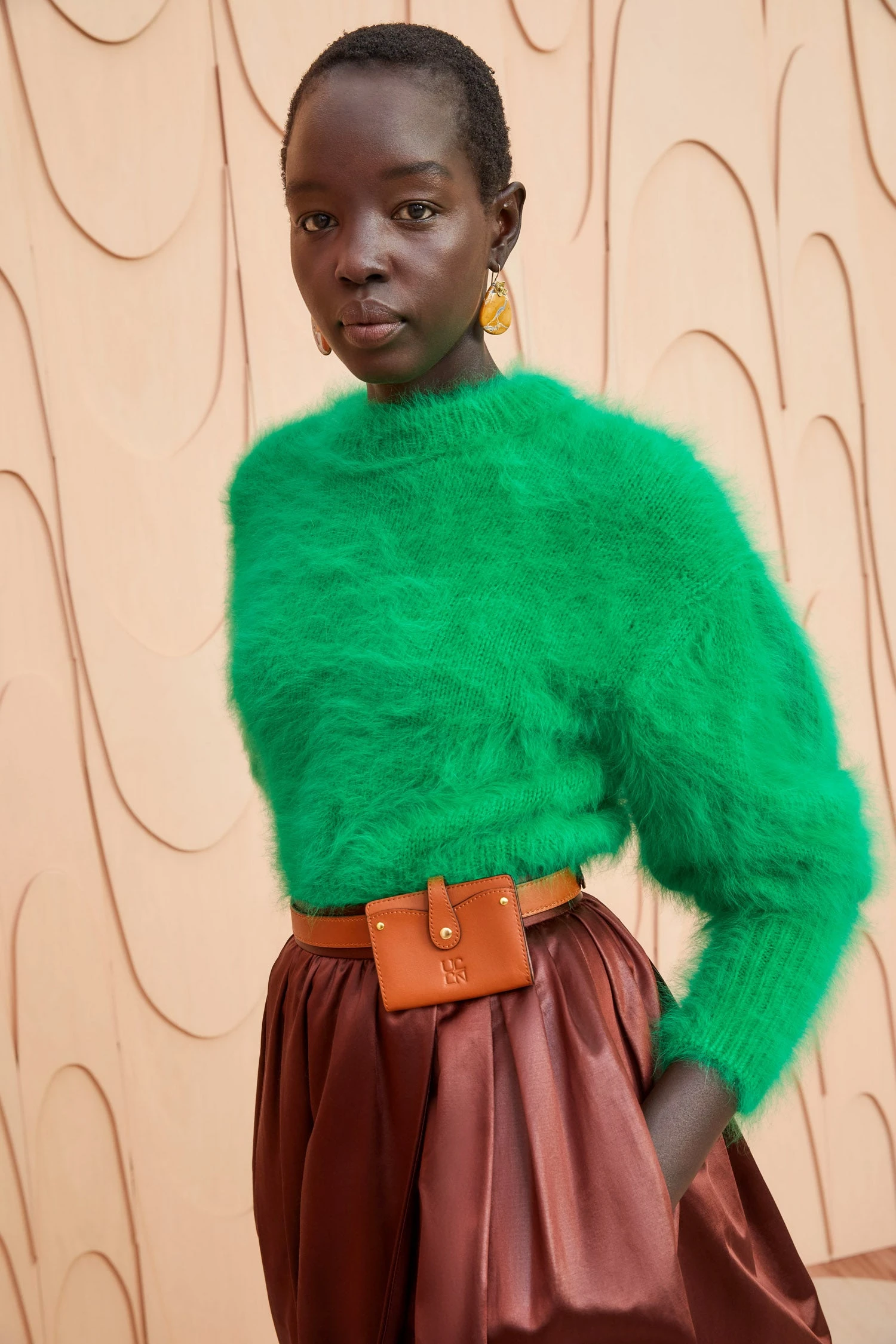 ULLA JOHNSON Emira Pullover - Emerald 8 ULLA JOHNSON Emira Pullover - Emerald - Image 6