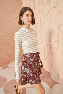 ULLA JOHNSON Emma Top - Pristine -Chic Clothing Store ULLA JOHNSON Emma Top PRISTINE 0029