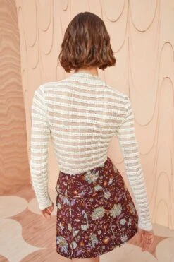 ULLA JOHNSON Emma Top - Pristine -Chic Clothing Store ULLA JOHNSON Emma Top PRISTINE 0109