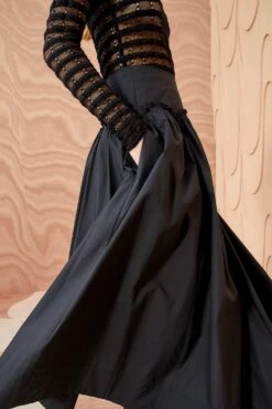 ULLA JOHNSON Emmy Skirt - Noir -Chic Clothing Store ULLA JOHNSON Emmy Skirt NOIR 05