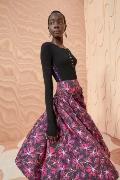 ULLA JOHNSON Emmy Skirt - Zinnia -Chic Clothing Store ULLA JOHNSON Emmy Skirt ZINNIA 05