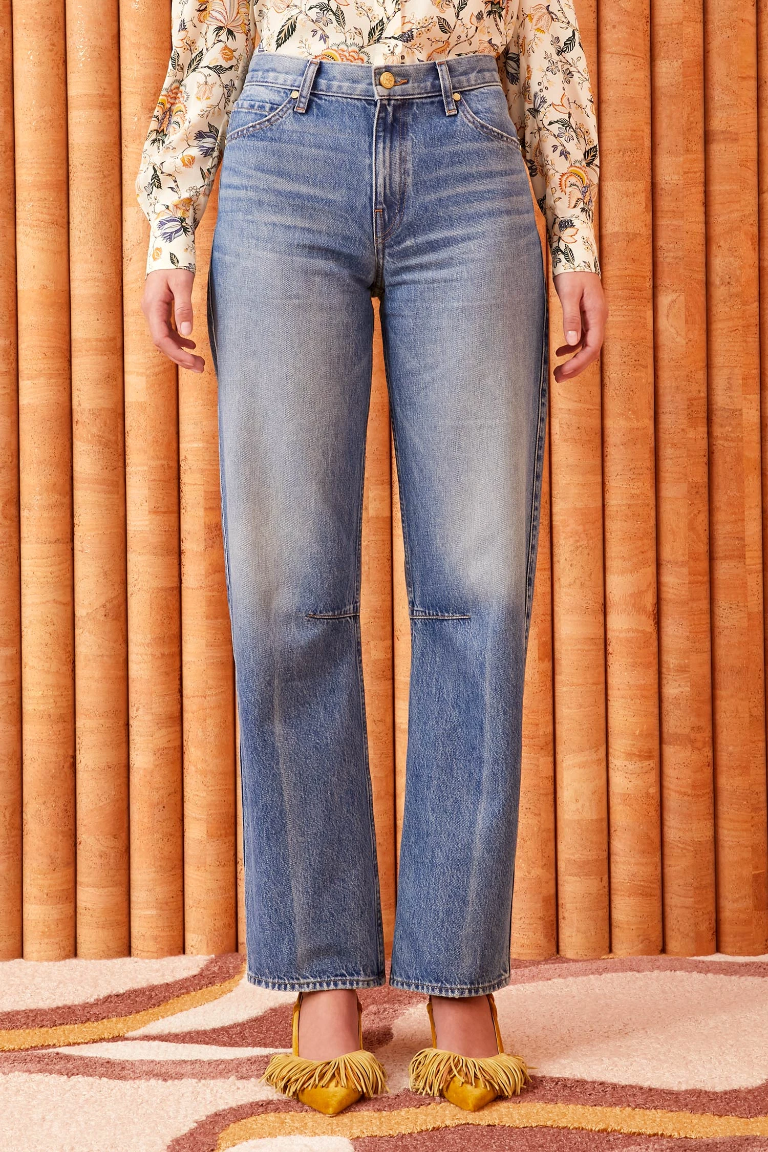 ULLA JOHNSON The Esme Jean - Danube Medium Indigo Wash 4 ULLA JOHNSON The Esme Jean - Danube Medium Indigo Wash - Image 2