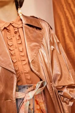 ULLA JOHNSON Ettienne Coat - Bronze -Chic Clothing Store ULLA JOHNSON Ettienne Coat BRONZE 0023