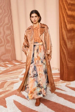 ULLA JOHNSON Ettienne Coat - Bronze -Chic Clothing Store ULLA JOHNSON Ettienne Coat BRONZE 01 MAIN