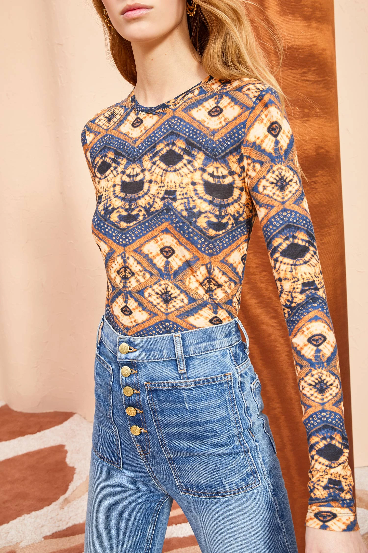 ULLA JOHNSON Eve Top - Constellation 7 ULLA JOHNSON Eve Top - Constellation - Image 5