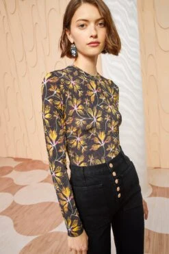 ULLA JOHNSON Eve Top - Maple