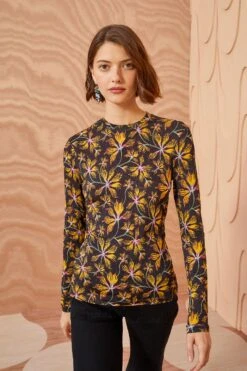 ULLA JOHNSON Eve Top - Maple 9 ULLA JOHNSON Eve Top - Maple -Chic Clothing Store ULLA JOHNSON Eve Top MAPLE 05