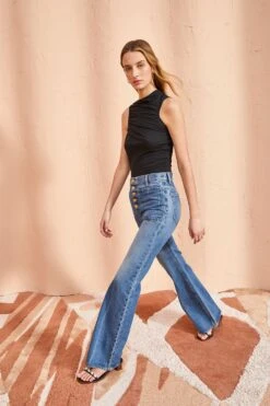 ULLA JOHNSON Fia Top - Noir -Chic Clothing Store ULLA JOHNSON FIA TOP NOIR 04