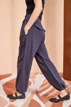 ULLA JOHNSON Feodora Pants - Midnight -Chic Clothing Store ULLA JOHNSON Feodora Pants MIDNIGHT 0131