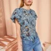 ULLA JOHNSON Flo Top - Morning Glory -Chic Clothing Store ULLA JOHNSON Flo Top MORNING GLORY 01 MAIN