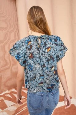 ULLA JOHNSON Flo Top - Morning Glory -Chic Clothing Store ULLA JOHNSON Flo Top MORNING GLORY 03