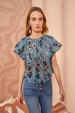 ULLA JOHNSON Flo Top - Morning Glory -Chic Clothing Store ULLA JOHNSON Flo Top MORNING GLORY 04