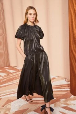 ULLA JOHNSON Flo Top - Noir -Chic Clothing Store ULLA JOHNSON Flo Top NOIR 0016