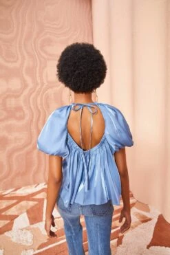 ULLA JOHNSON Flo Top - River 9 ULLA JOHNSON Flo Top - River -Chic Clothing Store ULLA JOHNSON Flo Top RIVER 0059