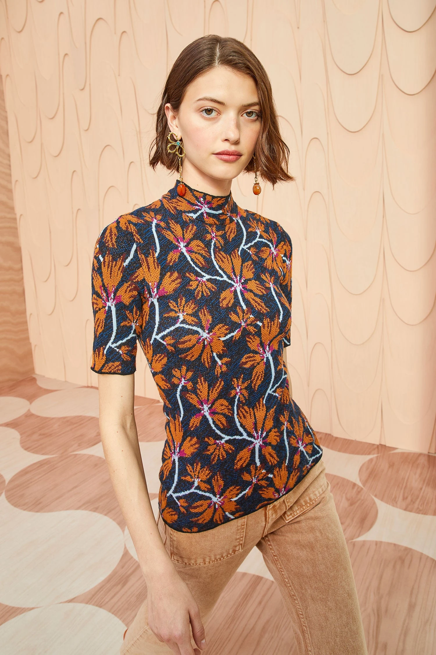 ULLA JOHNSON Flora Top - Bellflower 3 ULLA JOHNSON Flora Top - Bellflower