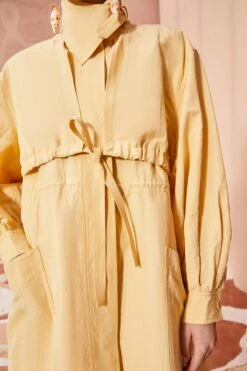 ULLA JOHNSON Galina Coat - Dune -Chic Clothing Store ULLA JOHNSON Galina Coat DUNE 02 ALT