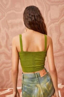 ULLA JOHNSON Giselle Top - Willow -Chic Clothing Store ULLA JOHNSON Giselle Top WILLOW 0077