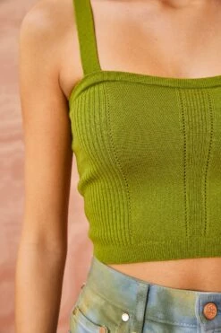 ULLA JOHNSON Giselle Top - Willow -Chic Clothing Store ULLA JOHNSON Giselle Top WILLOW 0089