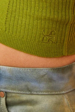 ULLA JOHNSON Giselle Top - Willow -Chic Clothing Store ULLA JOHNSON Giselle Top WILLOW 02 ALT