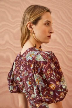 ULLA JOHNSON Heleen Dress - Heliotrope -Chic Clothing Store ULLA JOHNSON Heleen Dress HELIOTROPE 0106