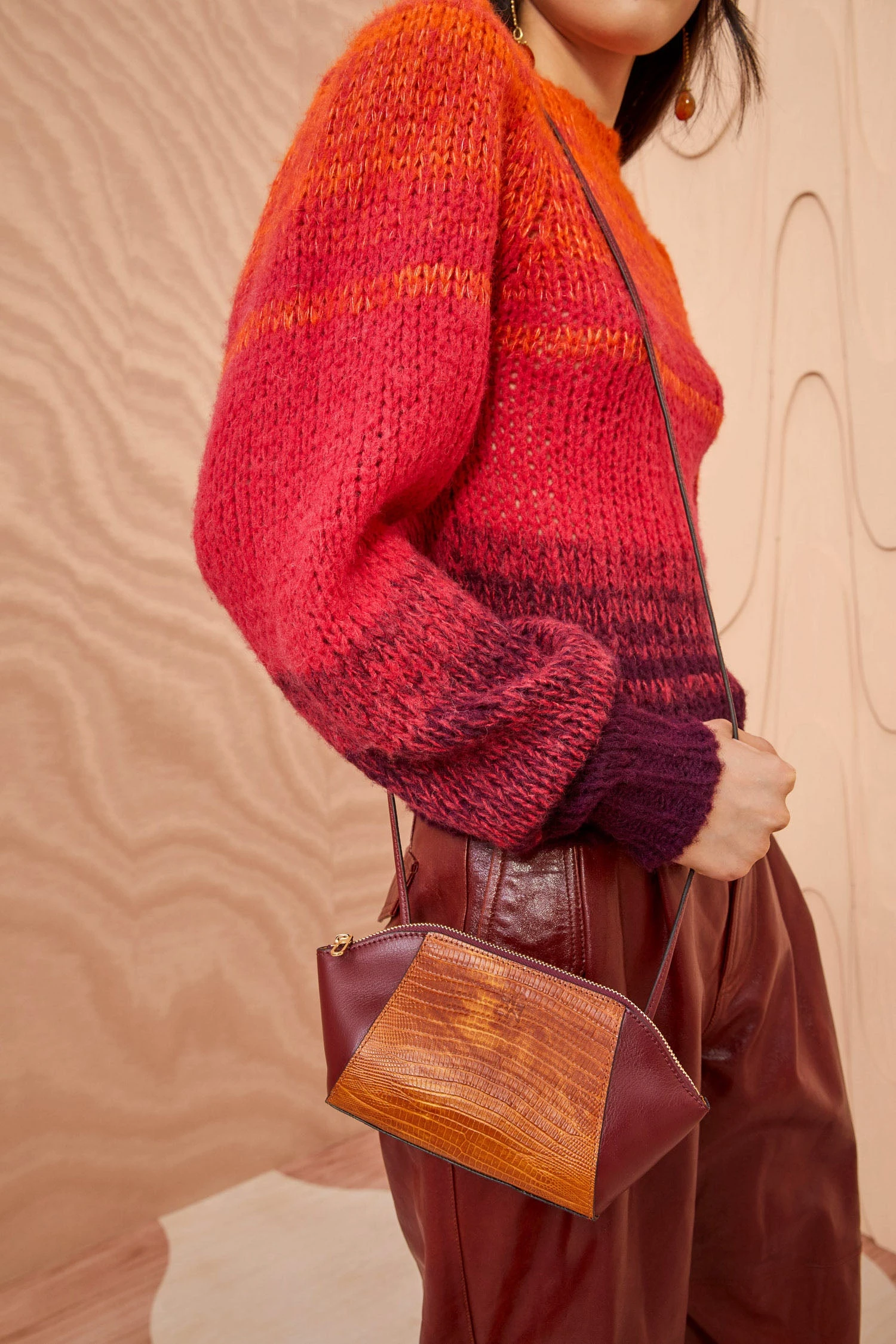 ULLA JOHNSON Imogen Large Make-Up Pouch - Sierra Lizard 3 ULLA JOHNSON Imogen Large Make-Up Pouch - Sierra Lizard