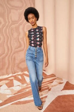 ULLA JOHNSON Ines Top - Nocturne