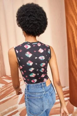 ULLA JOHNSON Ines Top - Nocturne -Chic Clothing Store ULLA JOHNSON Ines Top NOCTURNE 04