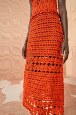 ULLA JOHNSON Innika Dress - Carnelian 12 ULLA JOHNSON Innika Dress - Carnelian -Chic Clothing Store ULLA JOHNSON Innika Dress CARNELIAN 0181