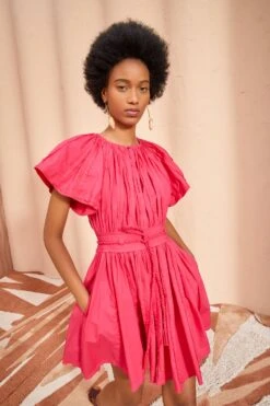 Chic Clothing Store -Chic Clothing Store ULLA JOHNSON Jessa Dress ORCHID 02 ALT